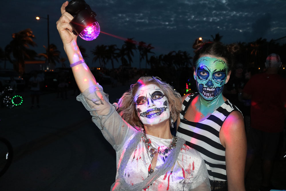 Zombie Bike Ride 2017 photo - Duval Street, Key West